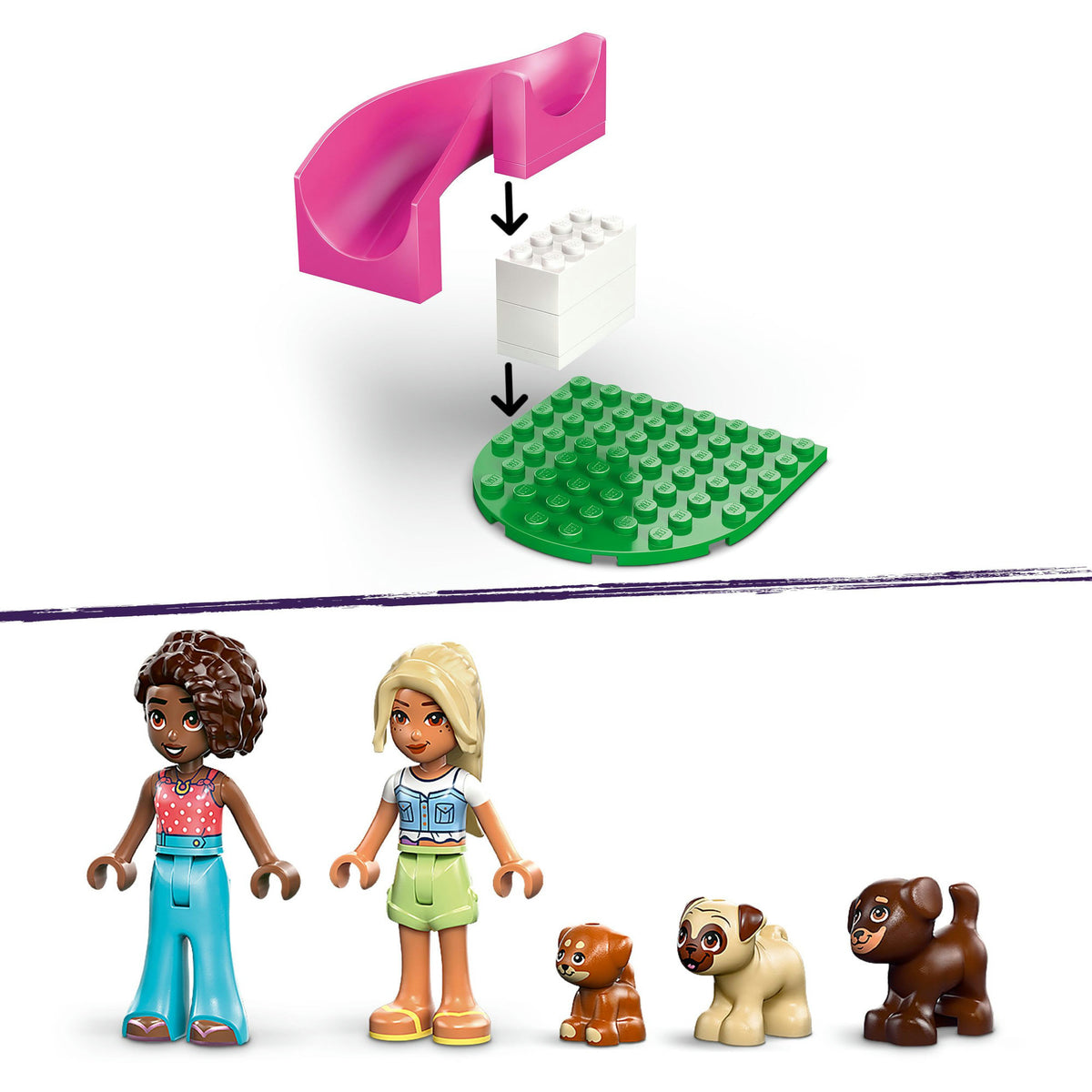 Zestaw LEGO Friends do zabawy w plac zabaw dla psów – 42665