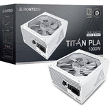 Zasilacz modułowy Montech Titan Pla 1000 W (biały, 2x pcie)