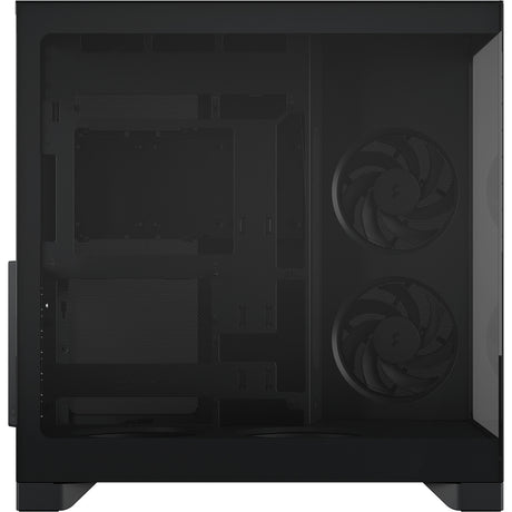 Obudowa Midi Tower Fractal Design Pop 2 Vision (czarna | 1x USB-A | 1x USB-C | szkło hartowane)