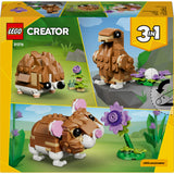 Lego® Creator 3w1 uroczy chomik z kwiatkiem - 31376