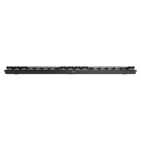 Klawiatura mechaniczna Cherry KC 500 MX LP TKL (czarna, układ US (QWERTY), MX Low Profile 2.0 Ivory, 80% (TKL), białe diody LED, nakładki na klawisze PBT)