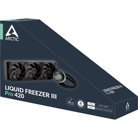Arctic Liquid Freezer III Pro 420 Chłodzenie wodne (czarne)