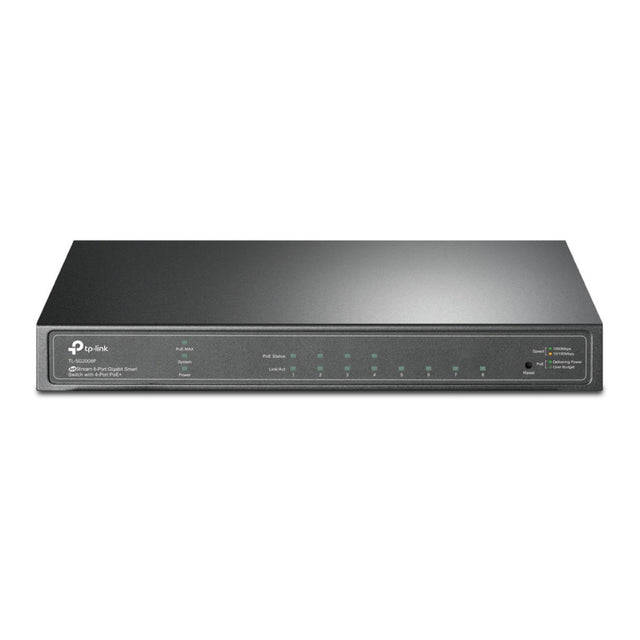 Przełącznik Tp-Link Omada SG2008P 8-portowy Gigabit Jetstream Smart Switch (czarny, 4x PoE+)