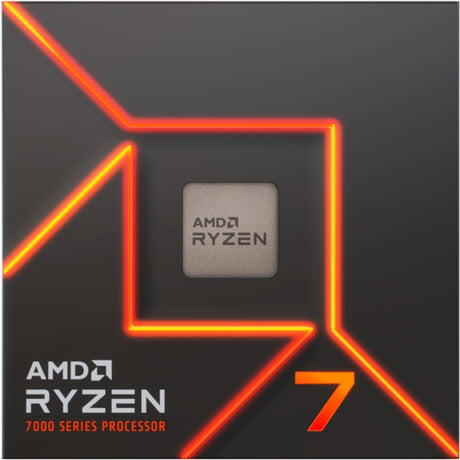 Procesor AMD Ryzen 7 7700x, 4,5 GHz (5,4 GHz Turbo Boost) z gniazdem AM5 (odblokowany, w pudełku)