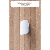 Eero outdoor 7 mesh access point (wit, wi-fi 7, poe+)