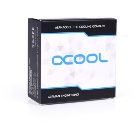 Alphacool eiszapfen 8mm element offsetowy obrotowy połączenie g1 4 ag do g1 4 ig (czarny)