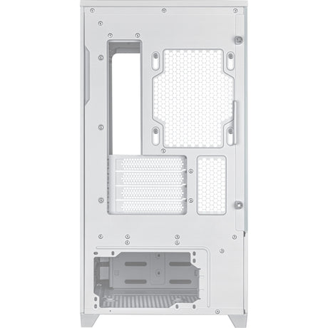 Obudowa Midi Tower Asus Prime Ap202 (biała | 2x USB-A | 1x USB-C | RGB | Szkło hartowane)