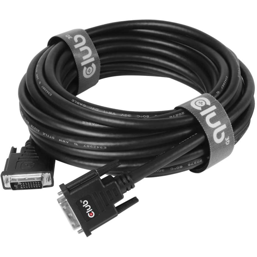 Kabel Club 3D DVI-D dual link (24+1) (10 metrów)