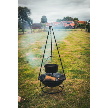 Patelnia do gotowania The Windmill Dutch Oven 9 qt (czarna, ø 31,5 cm | 8,5 litra)