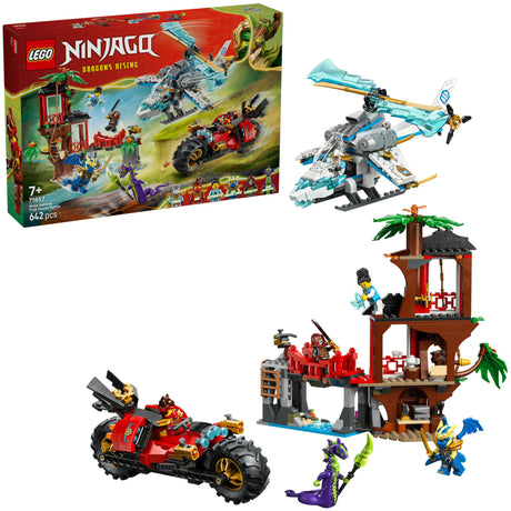 Lego Ninjago 71857 Pojazdy ninja w domku na drzewie