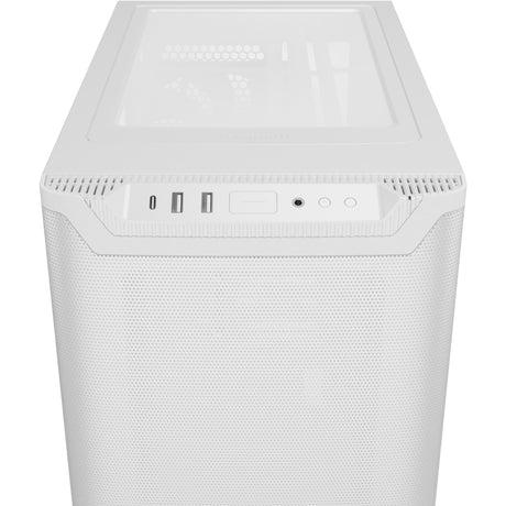 Bądź cicho! Obudowa Midi Tower Pure Base 501 z przepływem powietrza (biała | 2x USB-A | 1x USB-C)