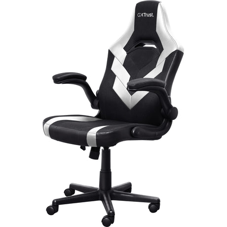 Fotel gamingowy Trust GXT 703W Riye (czarno-biały)