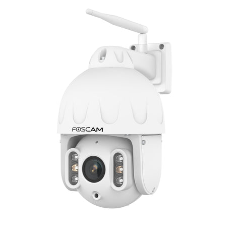 Foscam SD8P, dwuzakresowa zewnętrzna kamera bezpieczeństwa PTZ 4K 8MP WiFi (biała)
