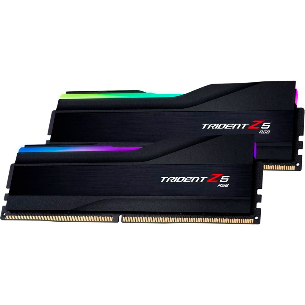 Zestaw G.skill 64 GB DDR5-6000 RAM (czarny, f5-6000j3636f32gx2-tz5rk, trident z5 rgb, xmp)
