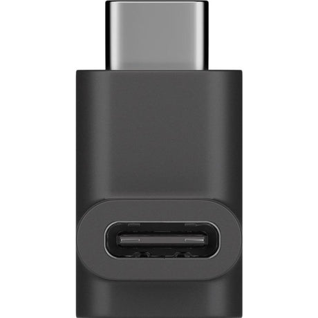 Adapter Goobay połączenie USB-C > wtyczka USB-C, 90° (czarna)