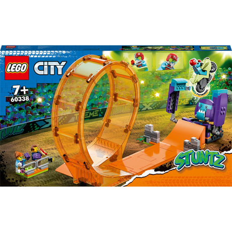 Lego City — zabawka konstrukcyjna z szympansem, który robi pętlę (60338)
