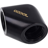 Połączenie złącza L Alphacool eiszapfen (czarne)