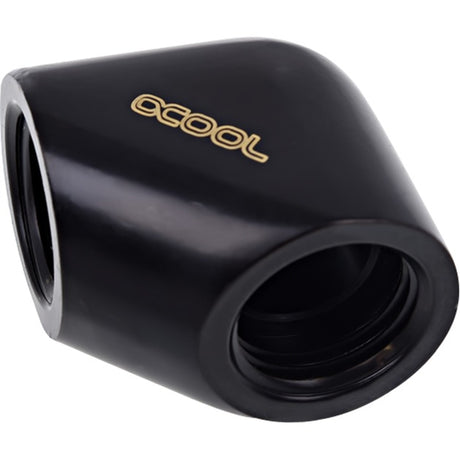 Połączenie złącza L Alphacool eiszapfen (czarne)