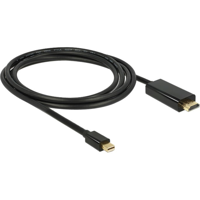 Delock mini displayport > adapter HDMI (czarny, 2 metry)