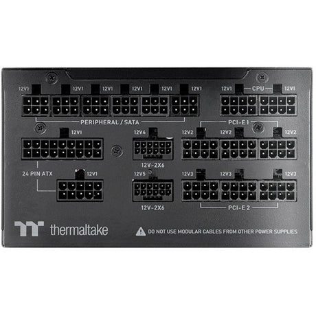Modułowy zasilacz Thermaltake Toughpower TF3 o mocy 1650 W (czarny, 2x 12 V-2x6, 9x pcie)