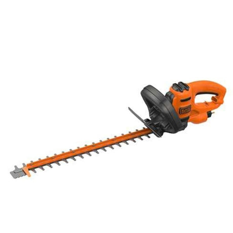 Nożyce do żywopłotu Black+decker Behts301 (pomarańczowo-czarne, z dodatkowym brzeszczotem zwiększającym wydajność przycinania)