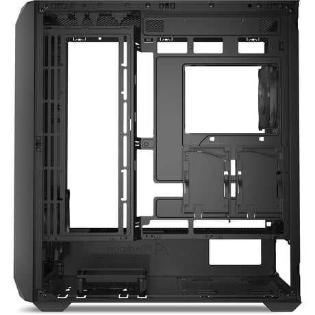Obudowa midi tower Sharkoon ak3 (czarna | 2x USB-A | 1x USB-C)