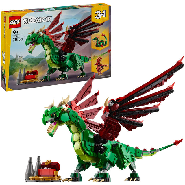 LEGO Creator 3w1 średniowieczny smok - 31161