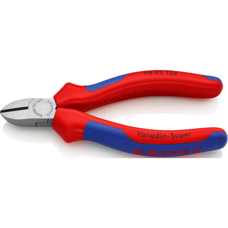Szczypce tnące boczne Knipex 70 02 125 szczypce tnące (czerwony niebieski)