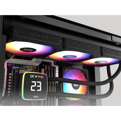 Chłodzenie wodne Xyz PC Gear Aquapulse Aio 360 (czarny, argb, pwm)