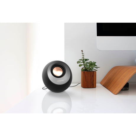 Głośnik do komputera Creative Pebble V3 (czarny, Bluetooth, USB-C, Aux)