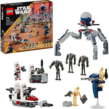 Zestaw bojowy Lego Star Wars Clone Trooper™ Battle Droid™ — 75372