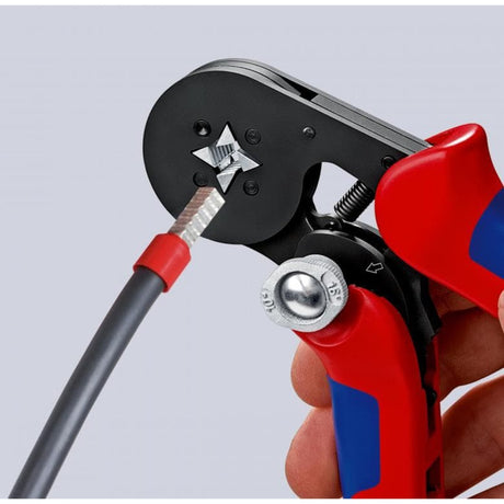 Samonastawne szczypce do zaciskania Knipex 975304sb - 180mm