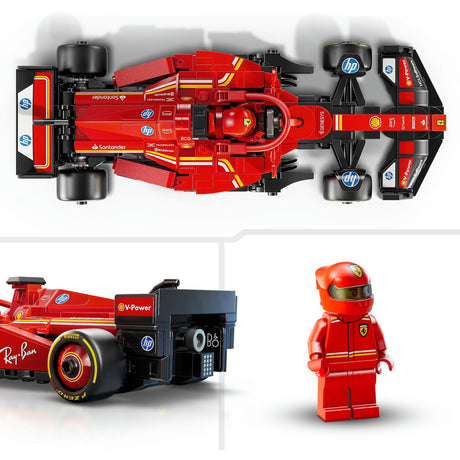 Zestaw Lego Speed Champions Ferrari SF-24 F1 samochód wyścigowy - 77242