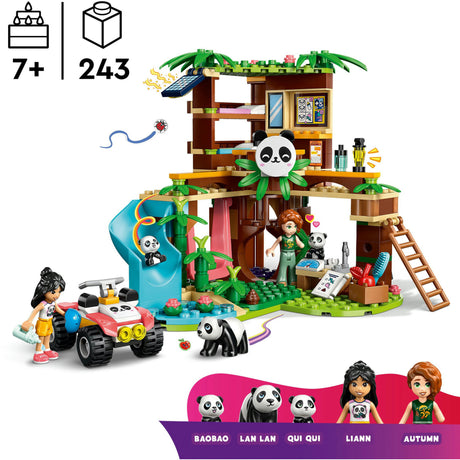 Lego® Friends schronienie dla pandy, zestaw do budowania, zabawka - 42648