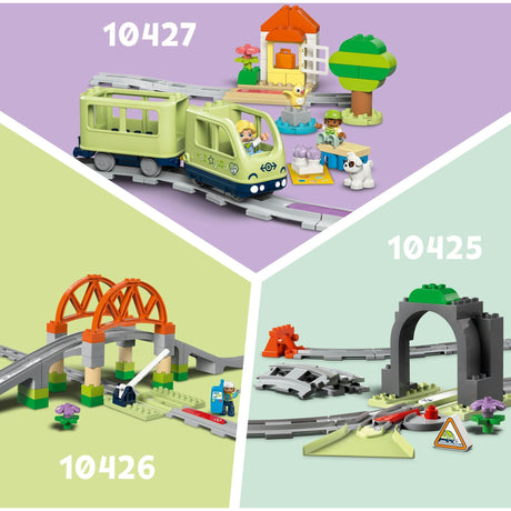 Lego Duplo Town 10428 duży interaktywny pociąg sąsiedzki
