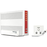 Fritz! międzynarodowy router kablowy box 6690 (biały czerwony)