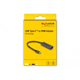 Delock Adapter USB-C (męski) > HDMI (żeński) (tryb DP Alt) (szary, 0,2 m)