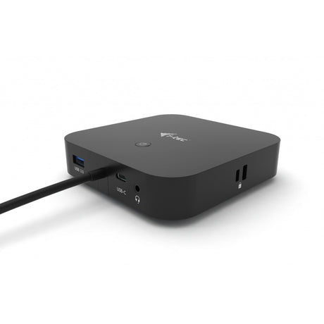Stacja dokująca I-tec USB-C HDMI DP z zasilaniem 65W + uniwersalna ładowarka 77 W (czarna)