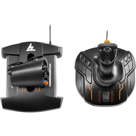 Thrustmaster T.16000M FCS Hotas Gaming Hotas (czarny pomarańczowy, PC)