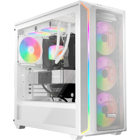 Bądź cicho! Wentylatory Light Wings lx pwm rgb (białe, 3 sztuki, 120 x 120 x 25 mm)