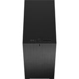 Konstrukcja fraktalna definiuje 7 mini czarną, solidną obudowę midi tower (czarna | 4x USB-A | 1x USB-C)
