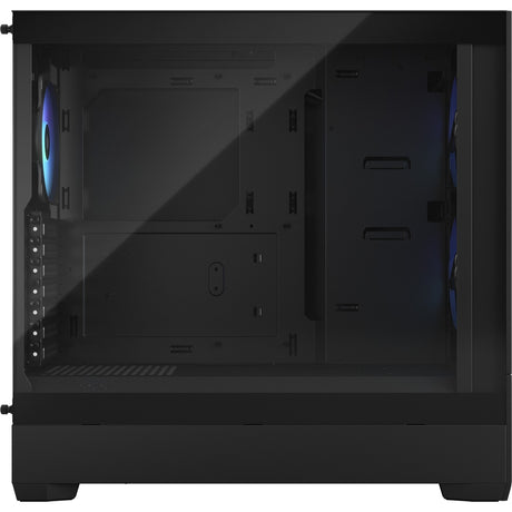 Obudowa midi tower pop air rgb o konstrukcji fraktalnej (czarna | 2x usb-a | rgb | szkło hartowane)