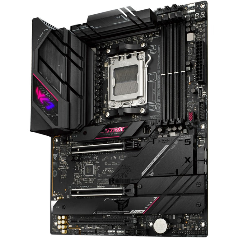 Płyta główna Asus ROG Strix B650e-E Gaming Wi-Fi Socket AM5 (czarna, RAID, 2,5 GB-LAN, Wi-Fi 6e, BT, dźwięk, ATX)