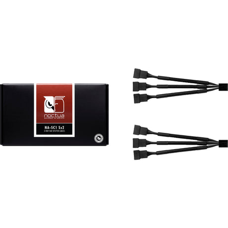 Kabel rozgałęźny Noctua na-sc1 sx2 (czarny)