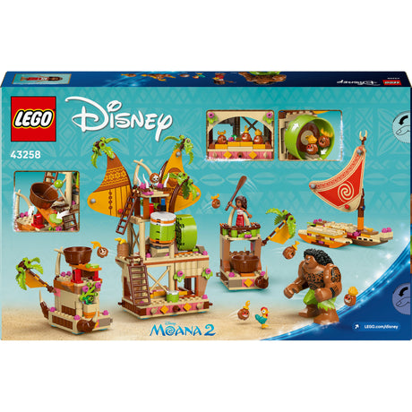 Lego Disney Vaiana 2 Łódź Kakamora - 43258