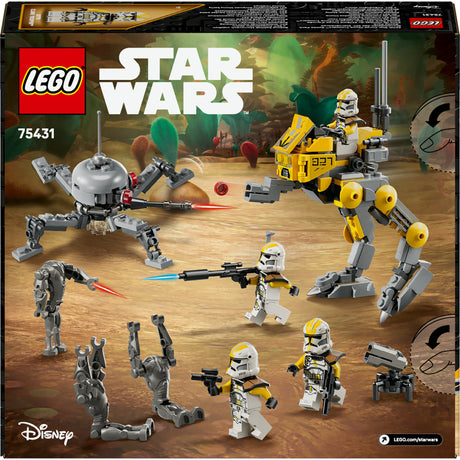 Lego Star Wars 75431 Zestaw bojowy żołnierzy klonów 327. Gwiezdnego Korpusu