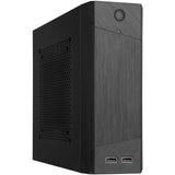 Obudowa HTC Silverstone sst-ml10b (czarna | 2x usb-a)