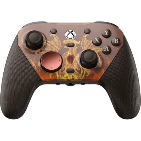 Gamesir g7 pro tri-mode wireless controller - dragon's dogma ii (wijnrood zwart, xbox one, xbox series x|s via usb kabel | pc via 2,4 ghz, bt of usb kabel | android via bluetooth)