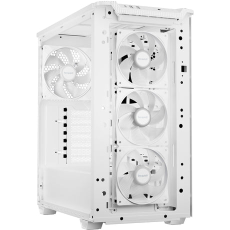 Bądź cicho! obudowa midi tower pure base 501 lx (biała | 2x USB-A | 1x USB-C | RGB | szkło hartowane)