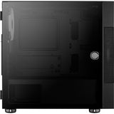 Obudowa mini tower Aerocool atomic v2 (czarna | 2x USB-A | okienko)